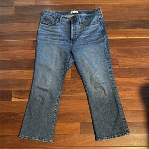 Madewell Cali Demi-Boot jeans, size 31